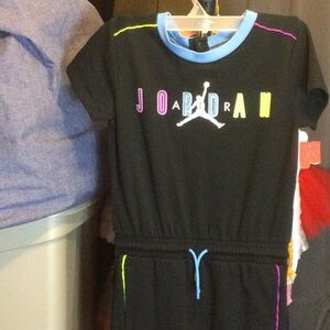 Jordan Black Kids' Jumpsuit large 12-14